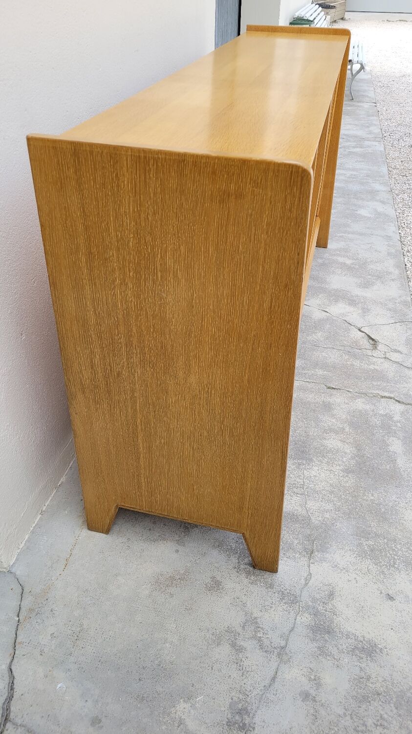Vintage sideboard enfilade 1950 feet oak compass