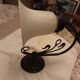 Applique verre armature  fer