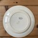 Set of 5 antique flat plates