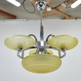 Art Deco Chandelier, Czechoslovakia , 1930s