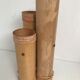 Lot of vintage natural bamboo vase