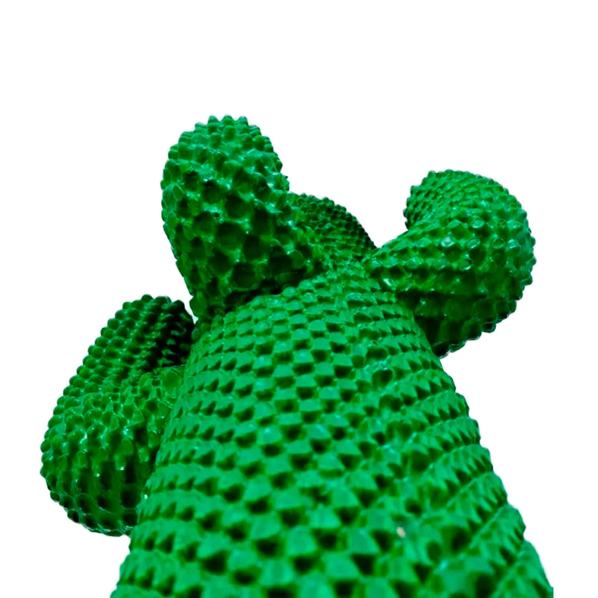 Green Cactus Coat Hanger by Gufram - Flexible Polyurethane Design