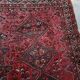Old handmade wool rug