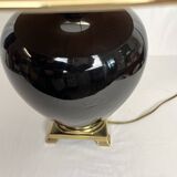 Important English porcelain lamp signed Drimmer 1989