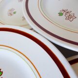 6 dessert plates from Gien, Katy model 210720