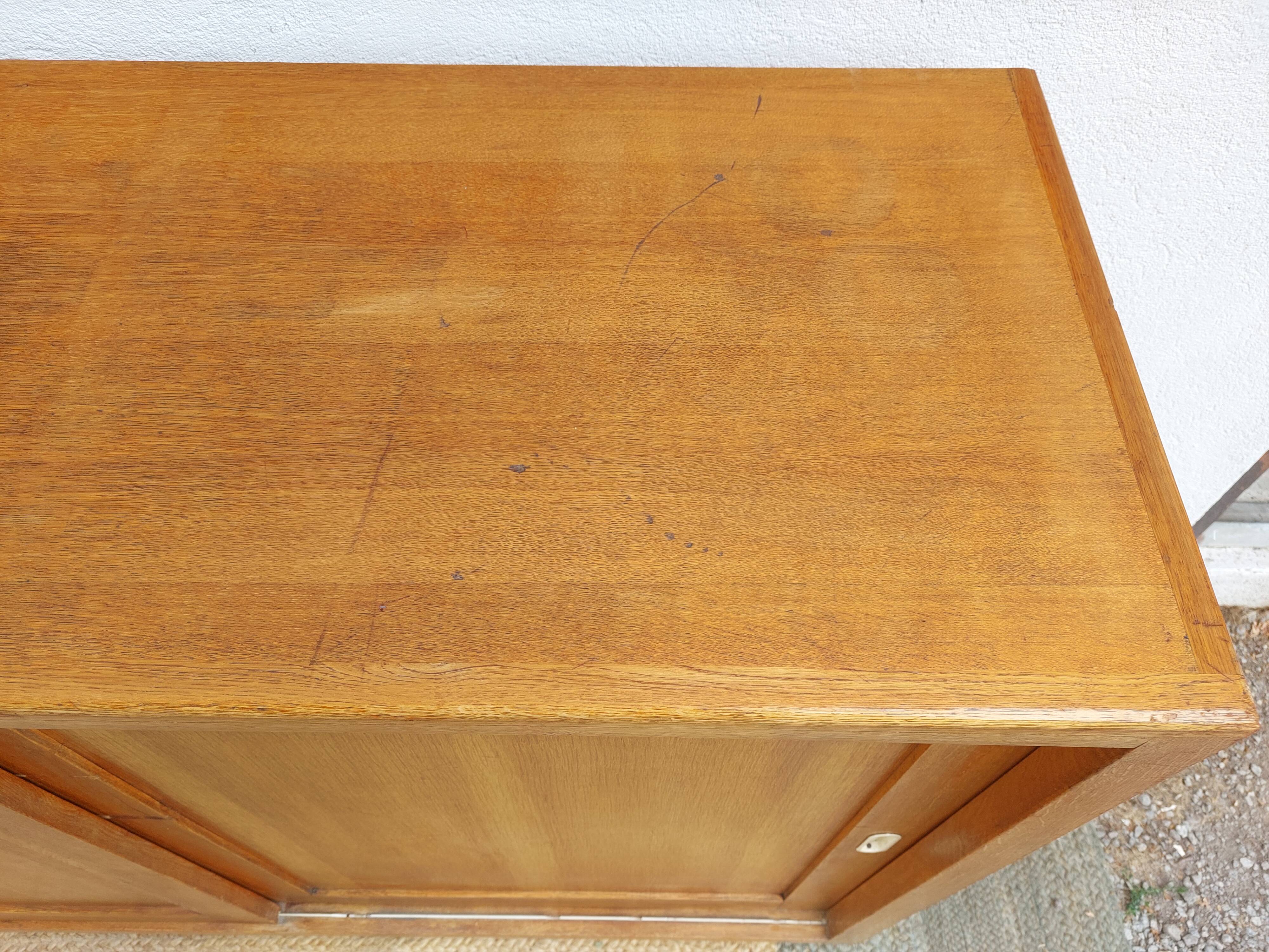 Sideboard, sliding doors, 1970s vintage