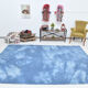 Pastel blue large turkish rug 304x211cm