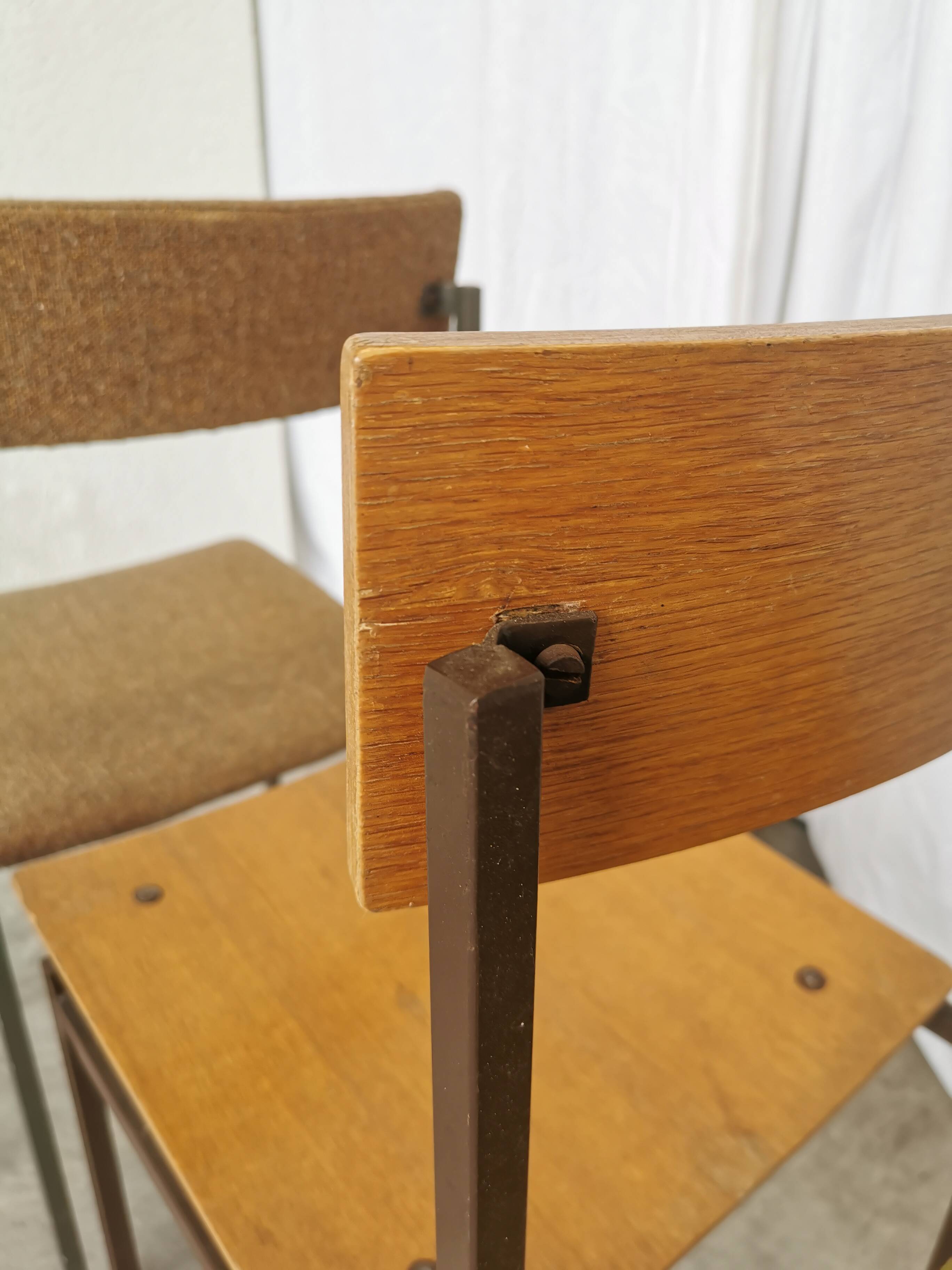 Chaises de salle à manger industrielles vintage - Stol Kamnik années 1970 - Lot de 4 - Mix & Mat