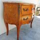 Commode Louis XV en marqueterie bois de rose