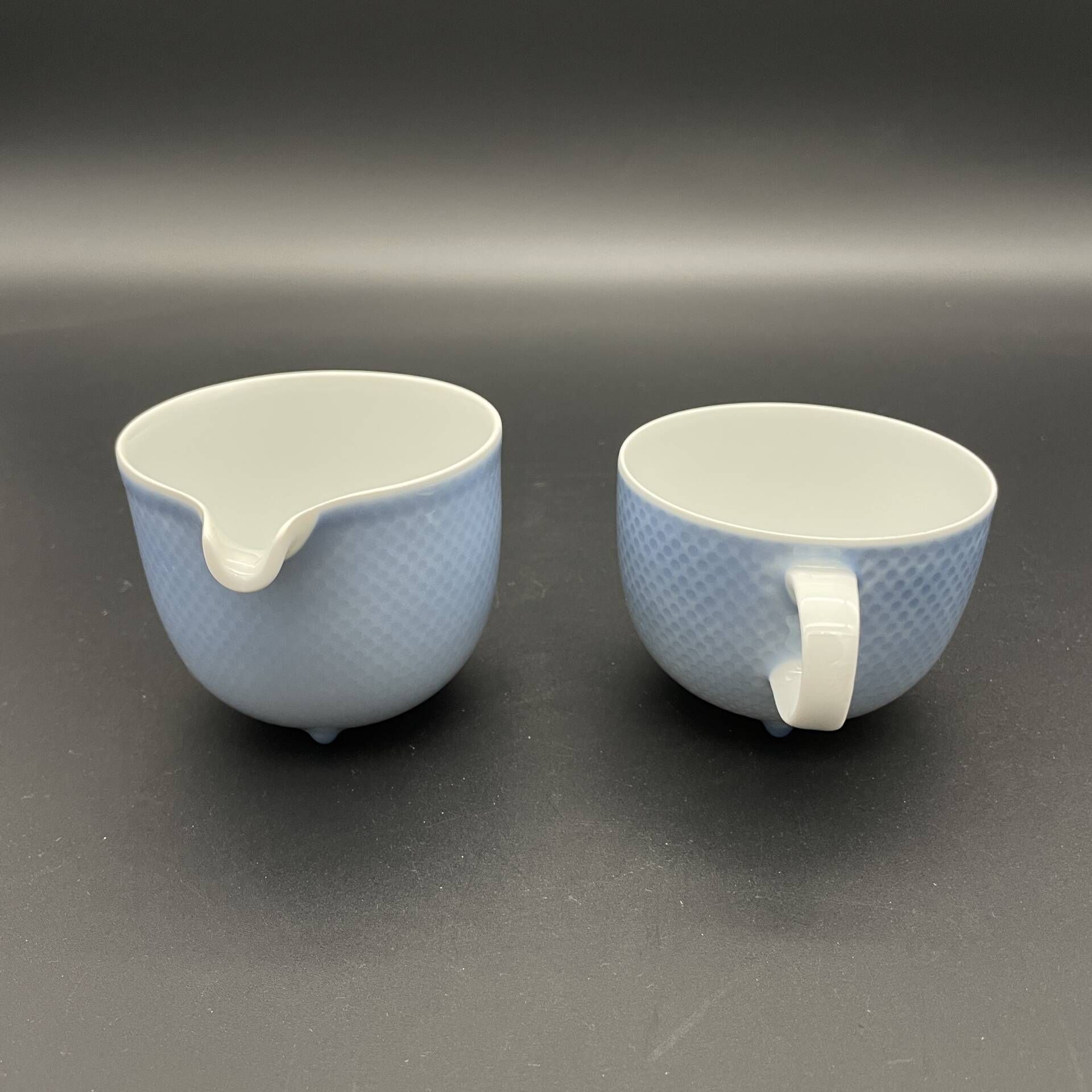 Rosenthal Century – Tapio Wirkkala – Pastel blue cup and milk jug –