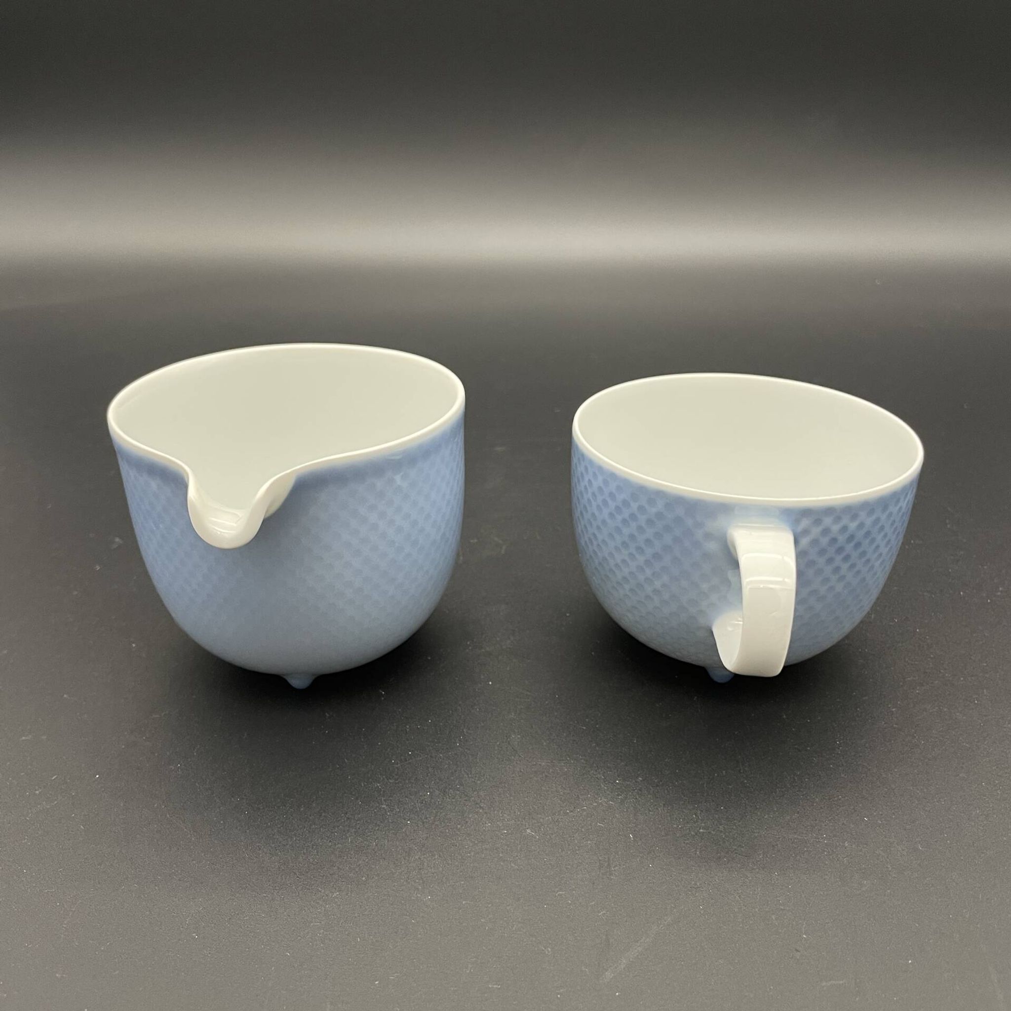 Rosenthal Century – Tapio Wirkkala – Pastel blue cup and milk jug –