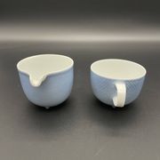 Rosenthal Century – Tapio Wirkkala – Pastel blue cup and milk jug –