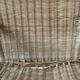Vintage adult rattan armchair