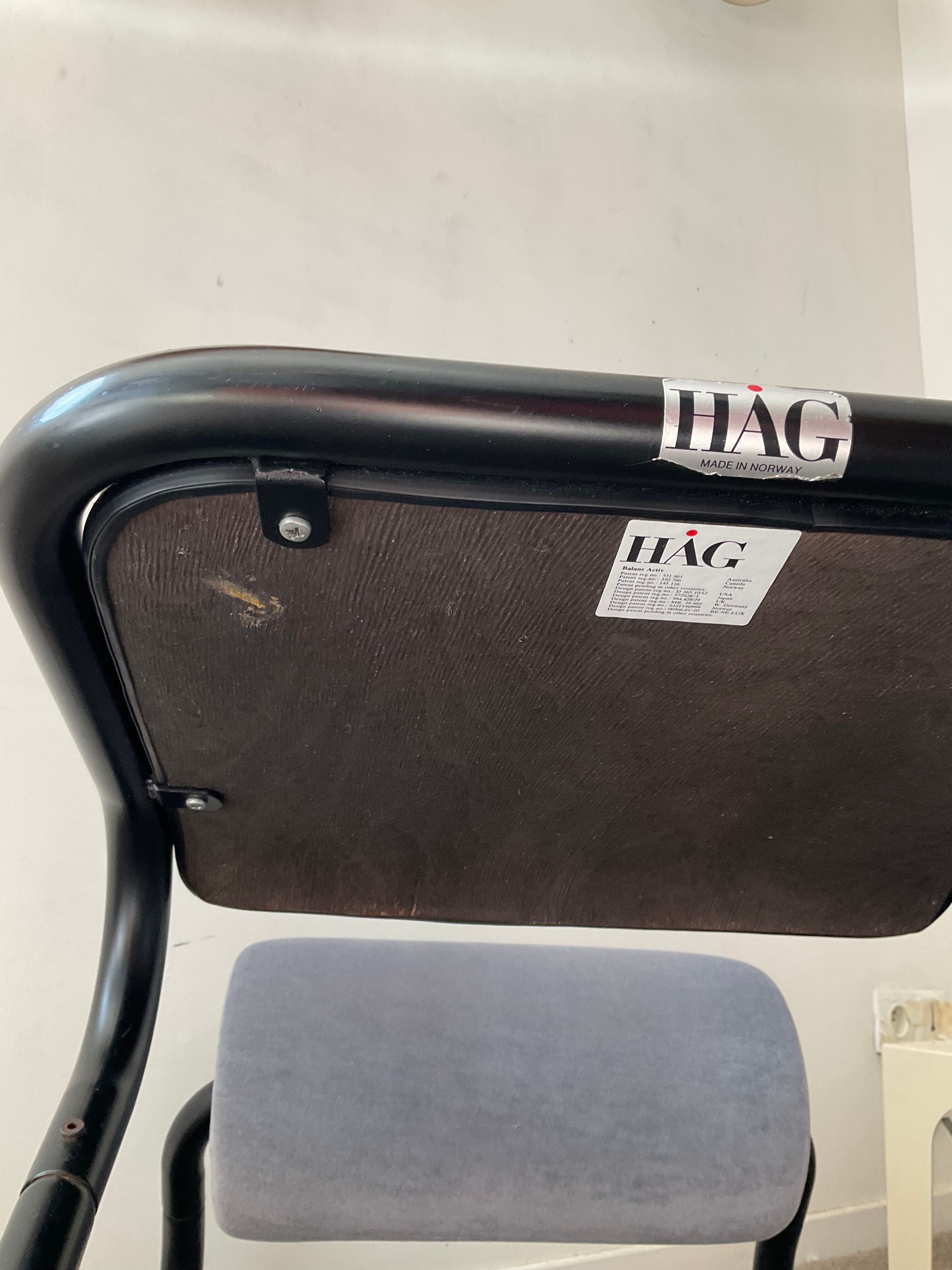 Hag Vintage Ergonomic Stool By Svein Gusrud & Hans Mengshoel