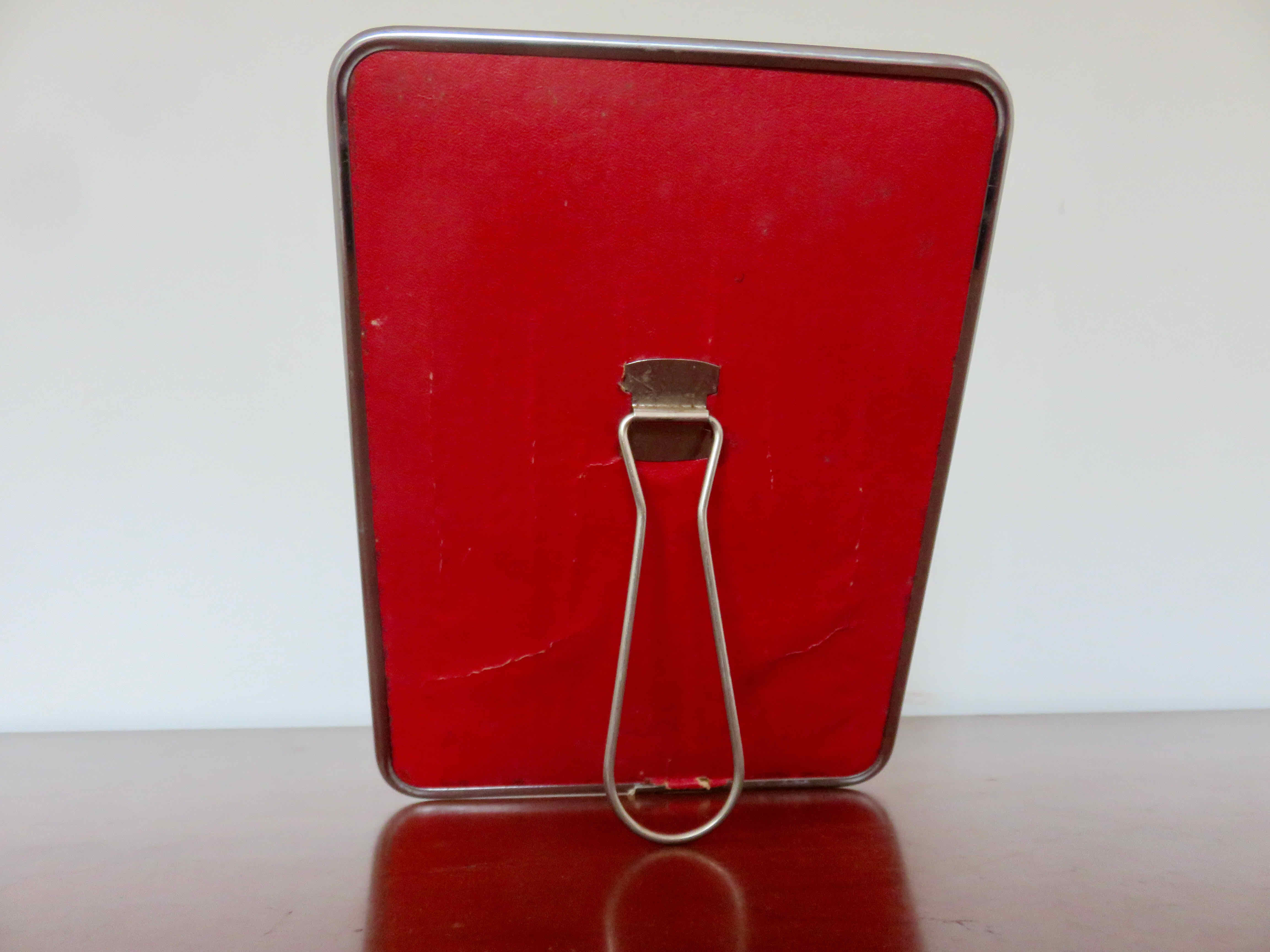 Miroir de barbier à poser ou à suspendre années 50 60