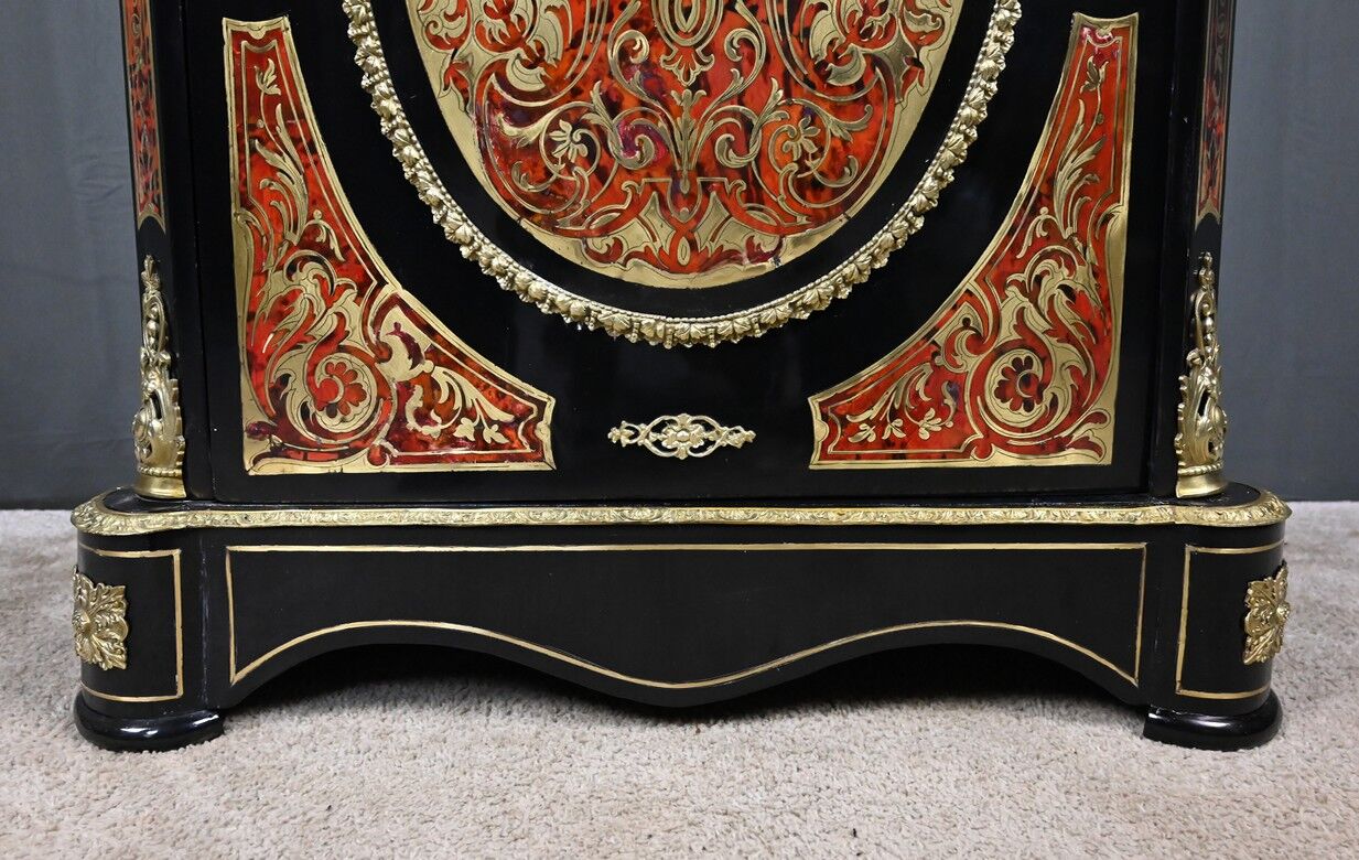 Boulle marquetry side table, Napoleon III period – mid 19th century