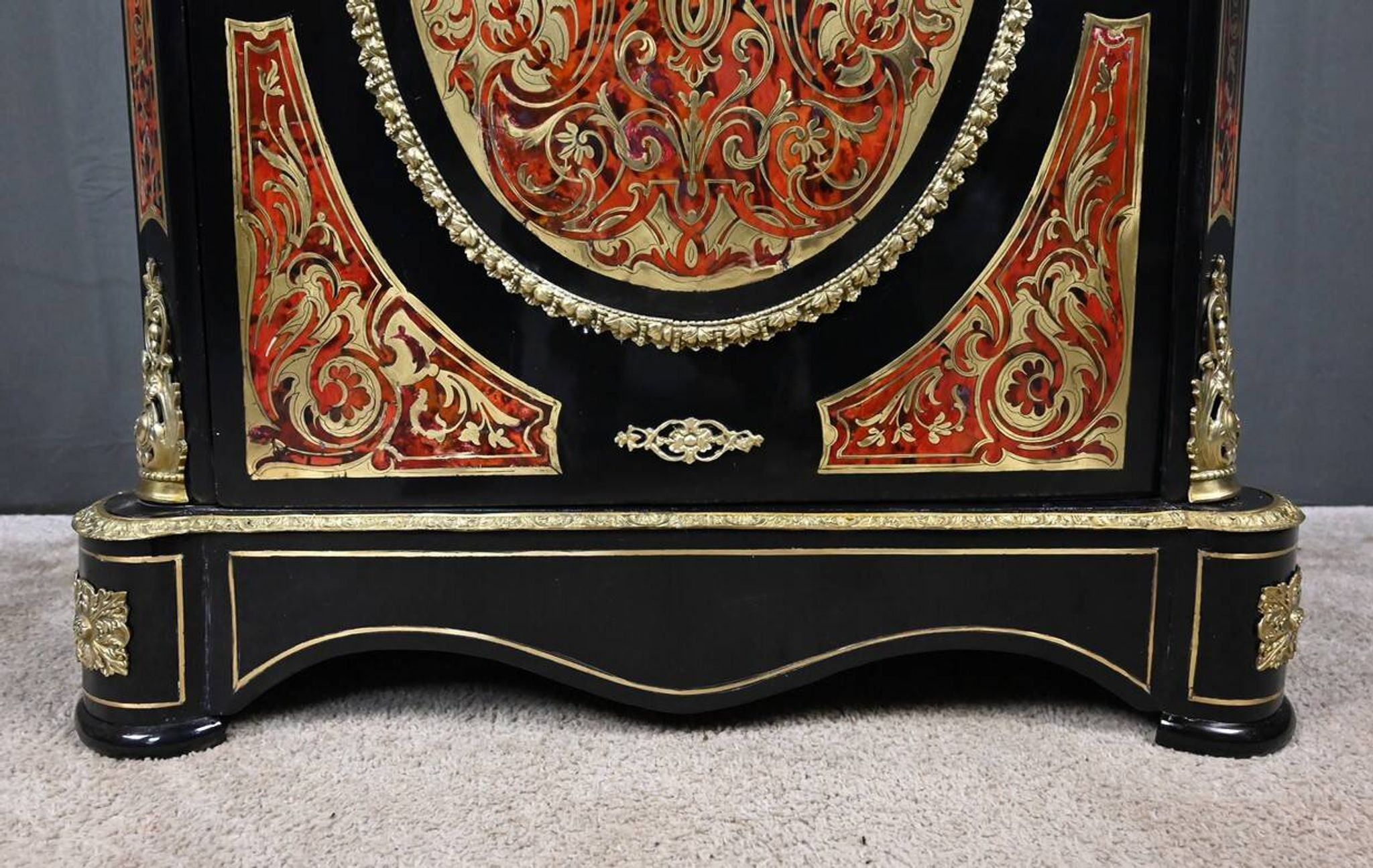 Boulle marquetry side table, Napoleon III period – mid 19th century
