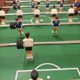 Old table football wood chrome vintage
