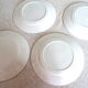 4 flat plates Birds