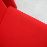 Pair of red Arflex armchairs. Italy, circa 1980