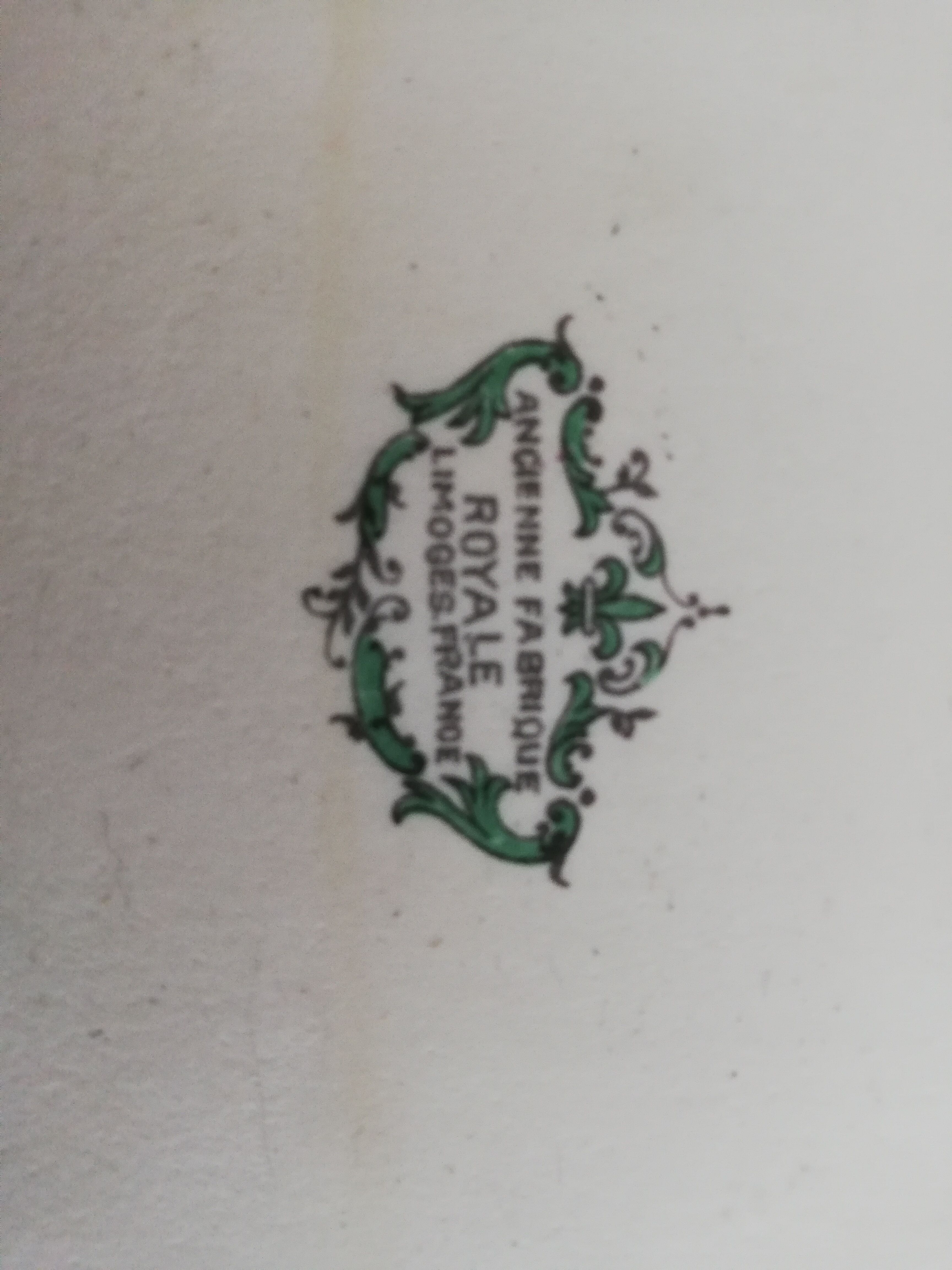 Cake dish, cakes, Ancienne fabrique Royale Limoges