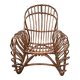 Vintage rattan armchair
