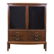 Walnut cupboard, Danish design, 1960s, production: Denmark