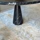 Angelo Mangiarotti M1 dining table Nero Marquina marble 130cm