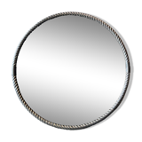 Vintage 1960s Twisted Metal Mirror