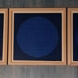 Triptych of kinetic compositions - Victor Vasarely - Editions du G