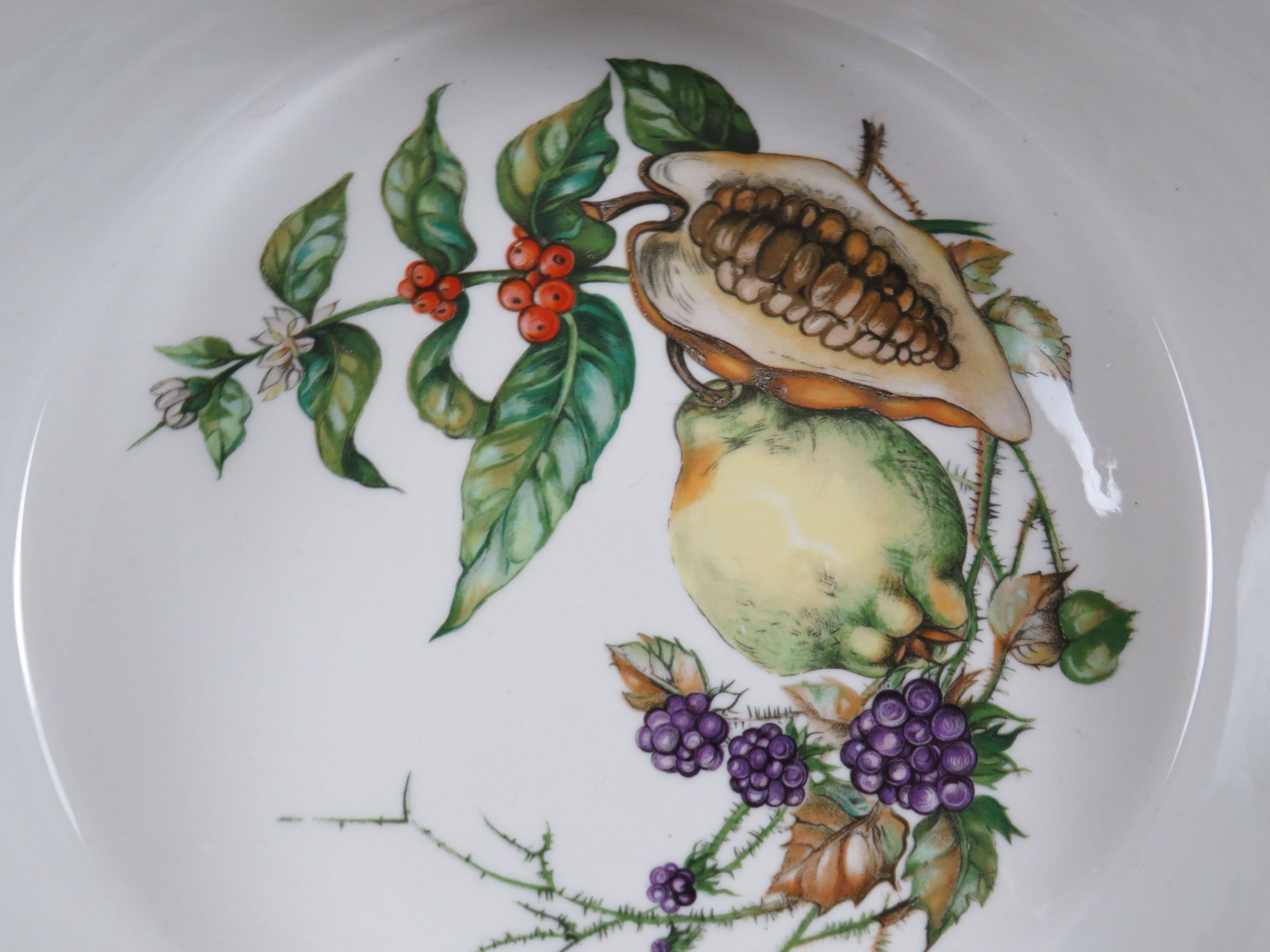 Villeroy & Boch “Botanica” – Vintage salad bowl – Made in Luxembourg – Ø23 cm