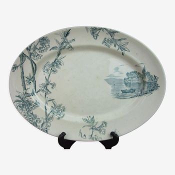 Plat Creil et Montereau, cerisier, terre de fer