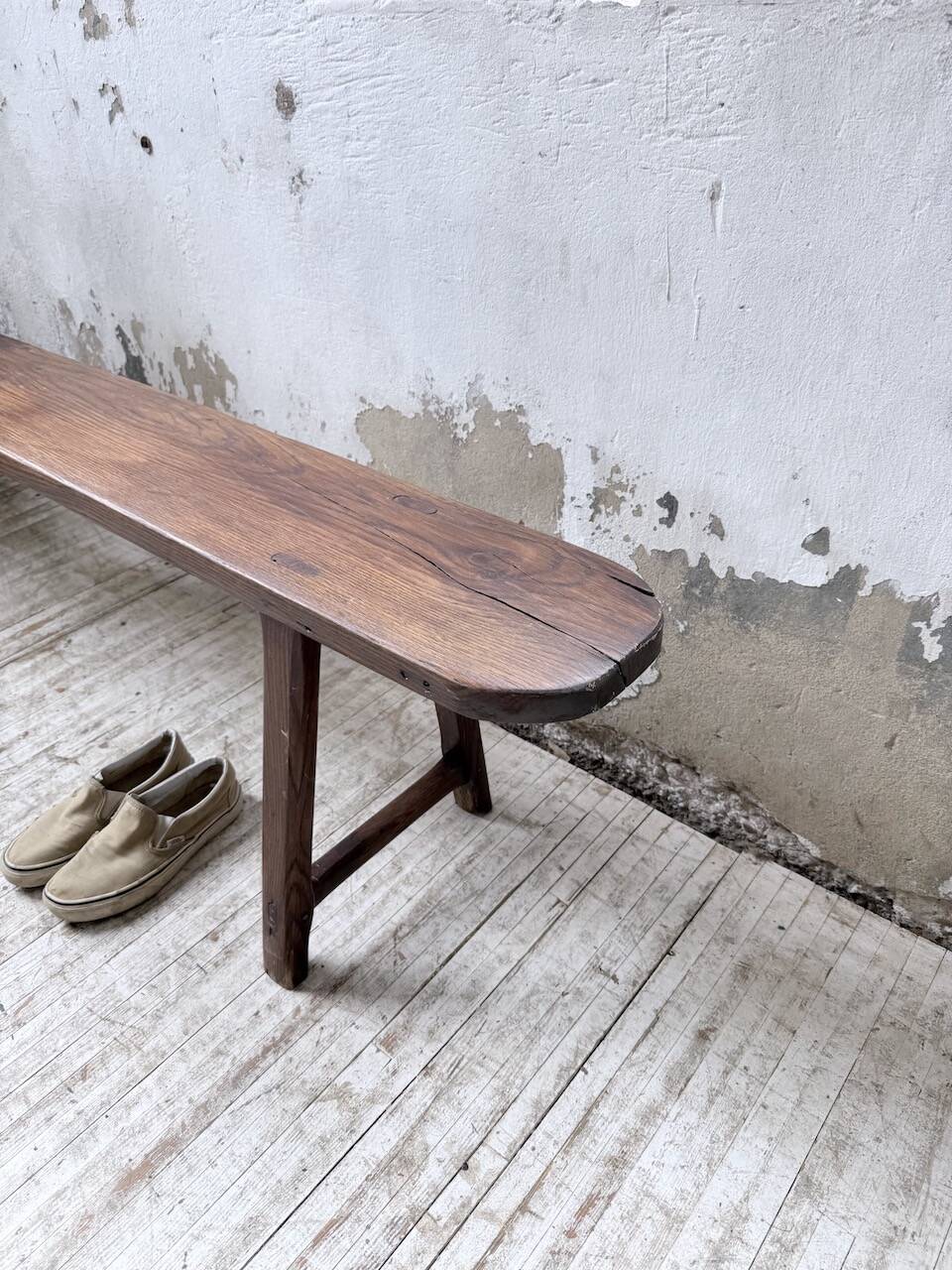 Farm bench oak 1950