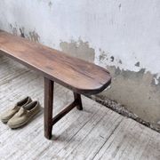 Banc de ferme chêne 1950