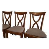 Solid oak chairs set of 4
