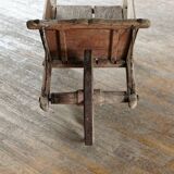 Antique wheelbarrow for children