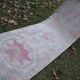 Vintage Turkish hallway rug 87x385 cm