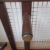 Sofa modular 70's table low seat/bed