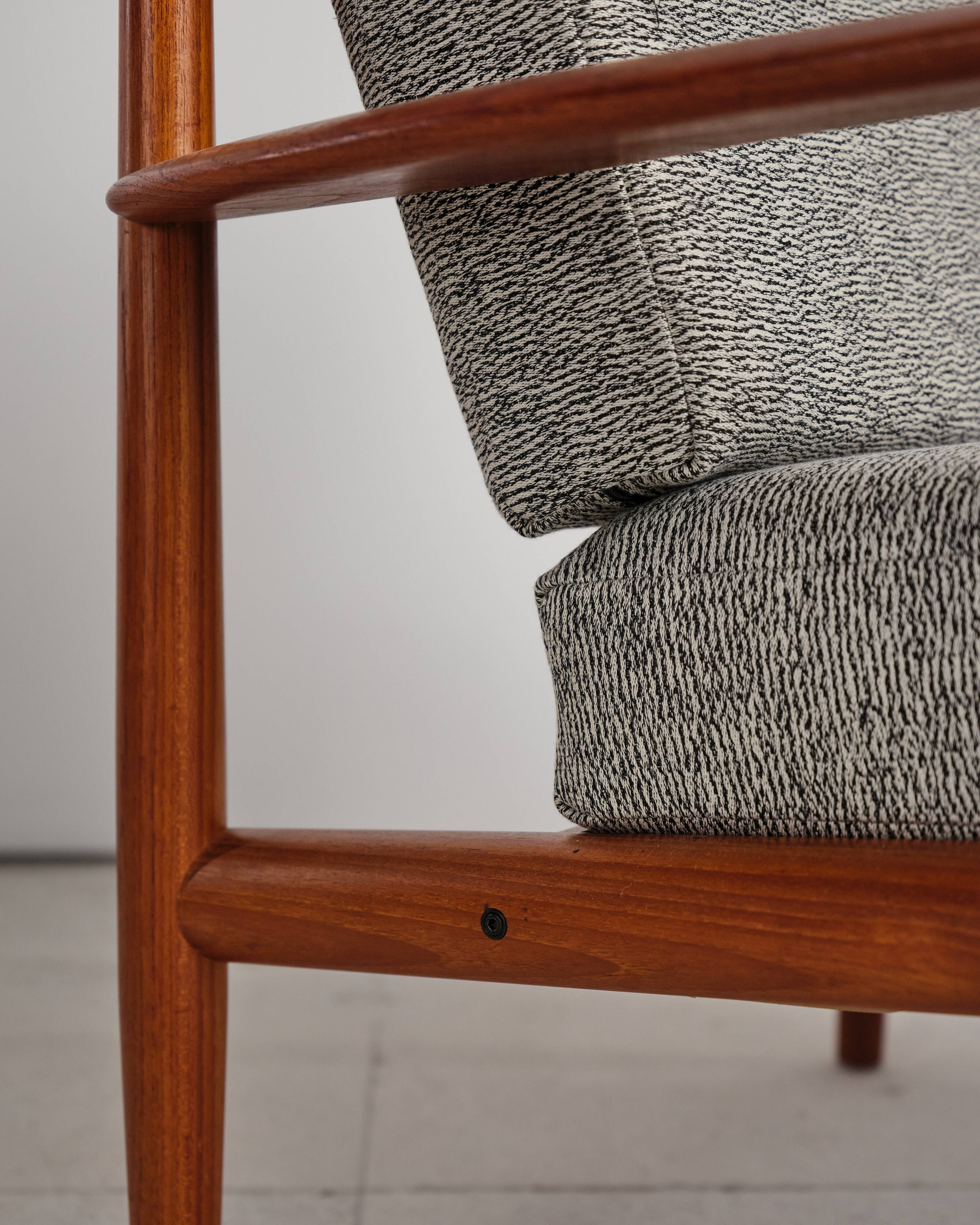 Fauteuil en teck par Grete Jalk pour France and Son, 1950s