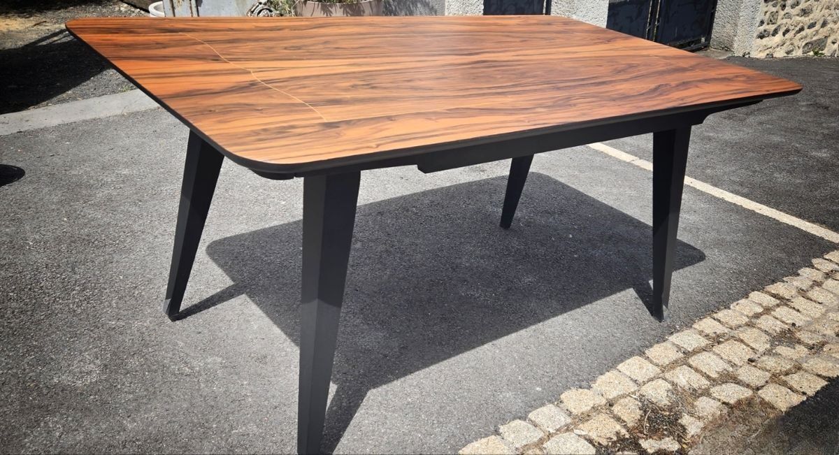 Vintage walnut table