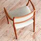 Fauteuil modèle 65 en teck par Niels O. Møller, Danemark