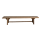 Large solid wood farm benches