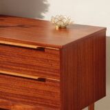 Vintage Teak Chest of Drawers – Small Restored Scandinavian Furniture