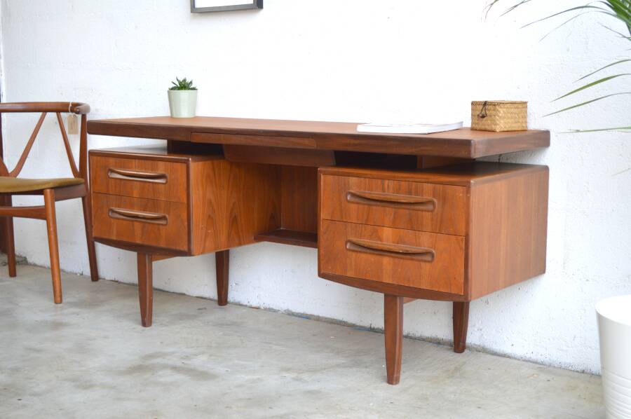 Teak desk by G-Plan 152 cm