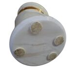 Large Alabaster Pot With Gilding Bathroom Cotton Pot Or Other