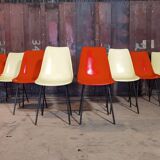 Set of 8 chairs by Miroslav Navràtil for Vertex