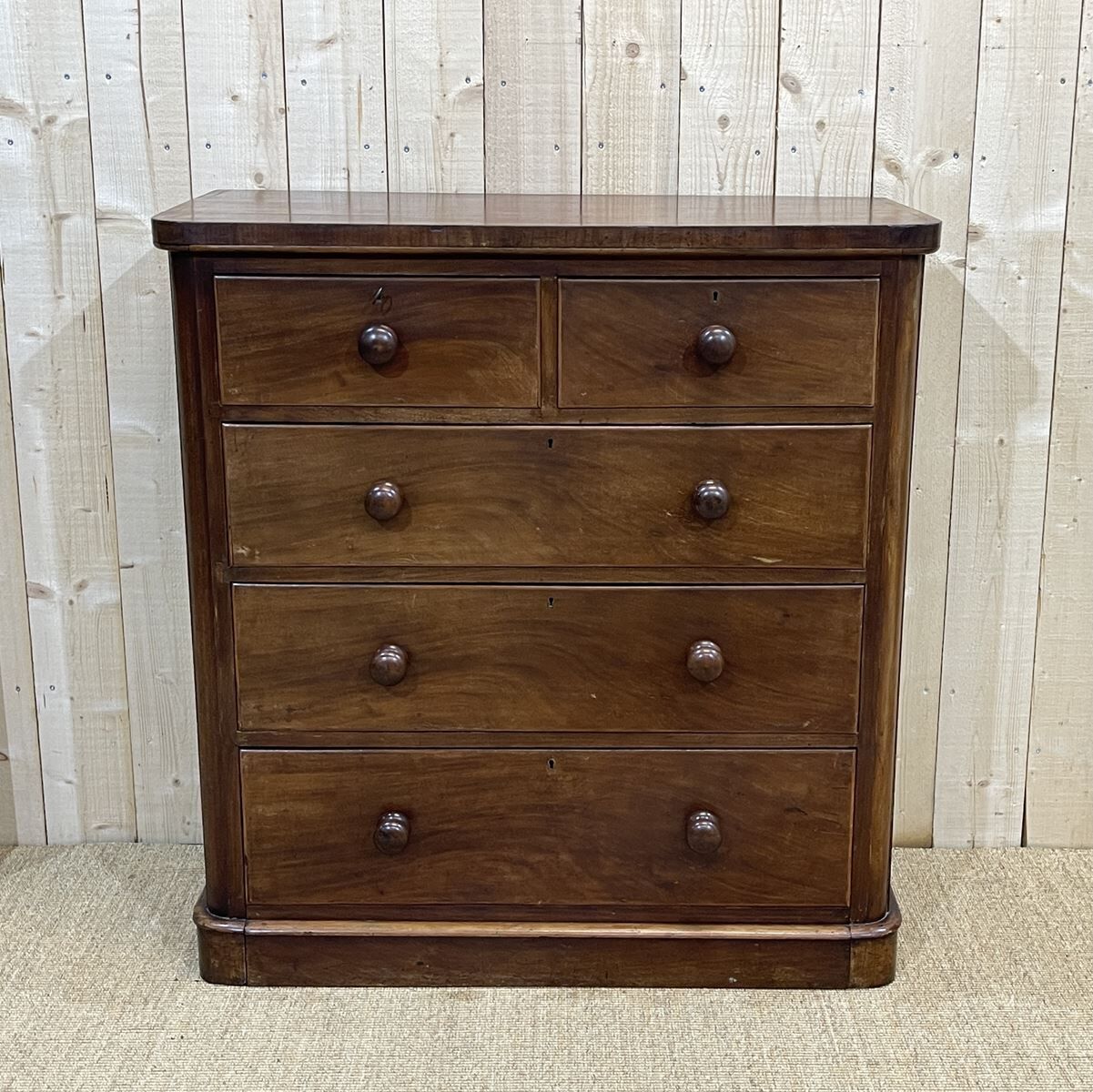 Commode victorienne xixème en acajou