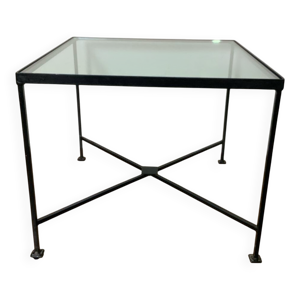 Table basse en fer