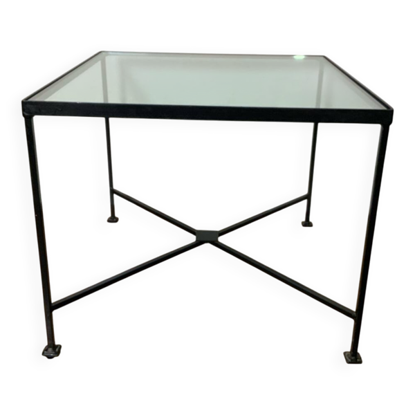 Table basse en fer