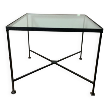 Table basse en fer
